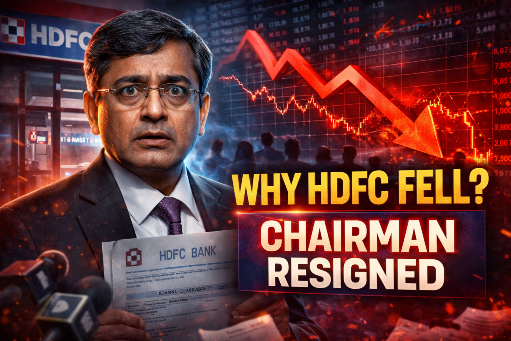 Why HDFC Bank Share Price Fell After Chairman Resigned: The Real Reason Behind The Panic