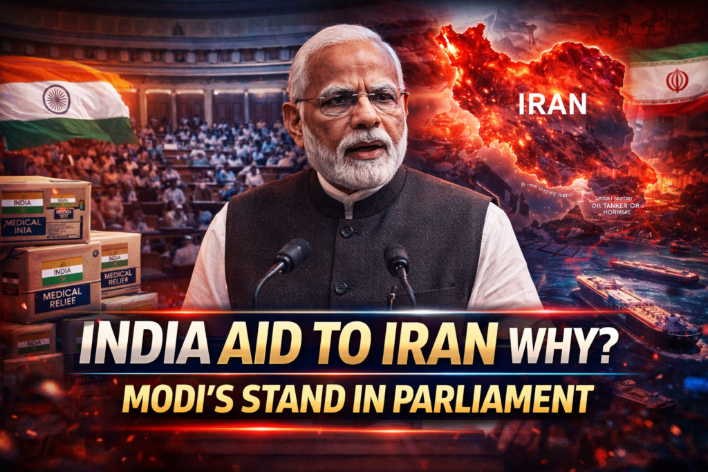 Why India Sent Aid To Iran