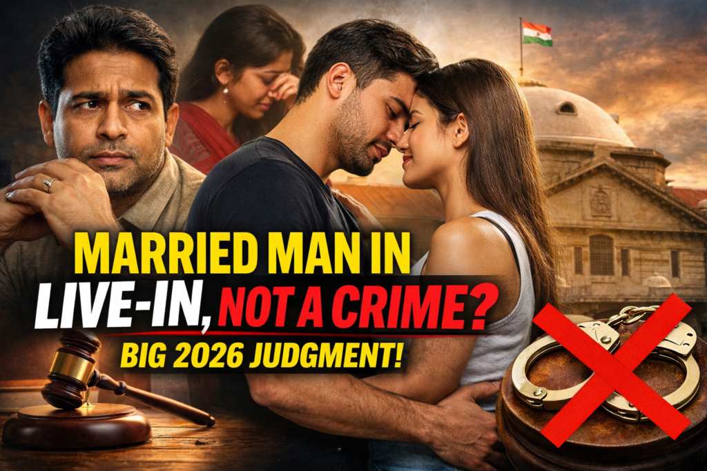 Married Man in Live-in Relationship Case