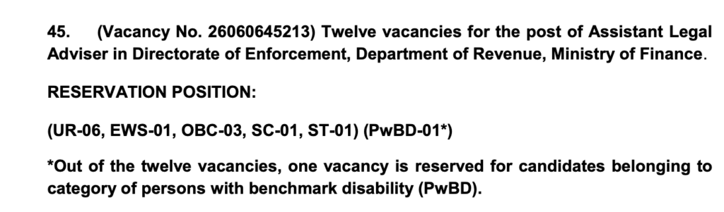 UPSC Assistant Legal Adviser Recruitment 2026